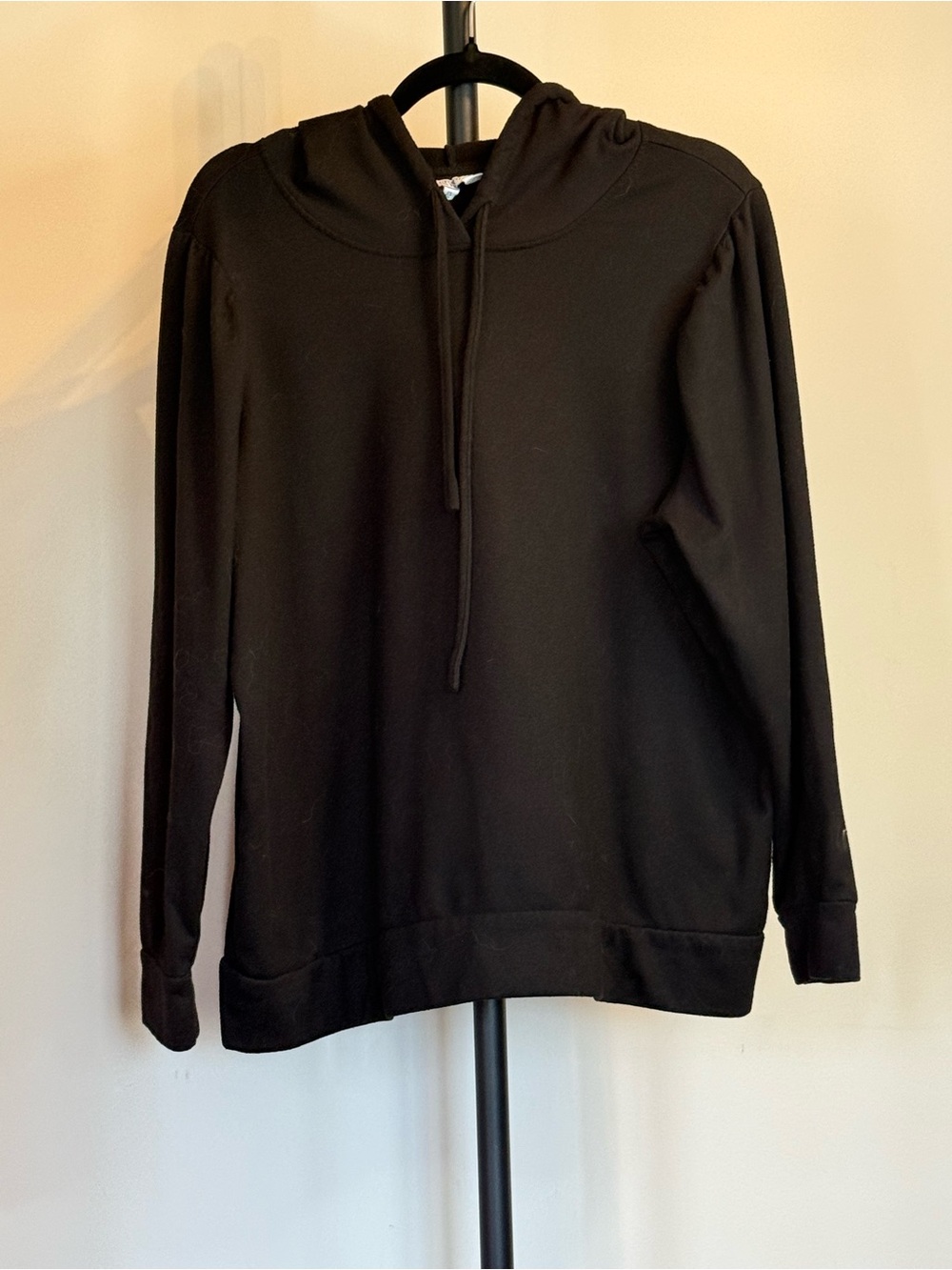 3/$10. crown & ivy Black Hooded Pullover Sweatshirt